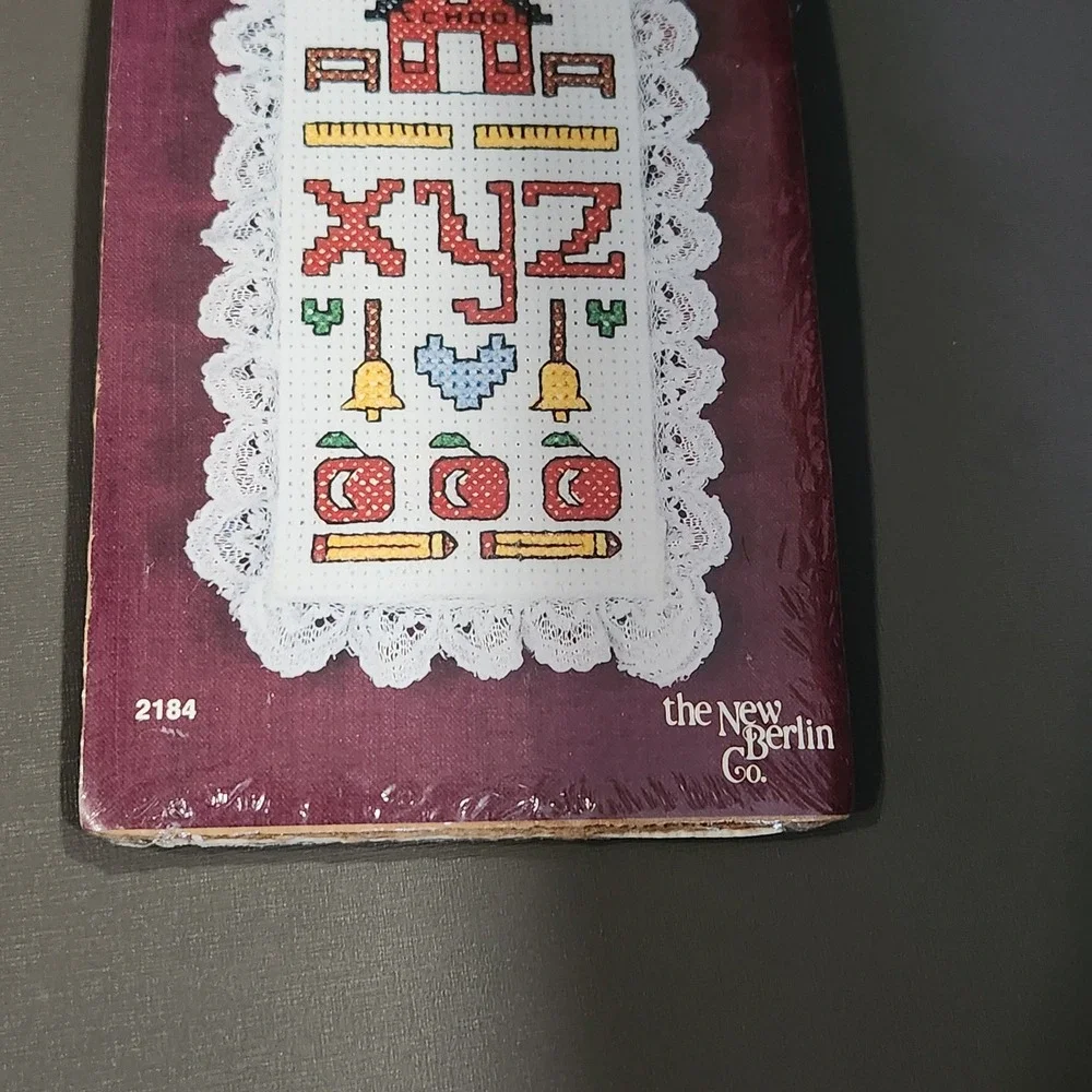 The New Berlin Co. ABC Cross Stitch Bookmark Kit 2184 Count Easy Instructions